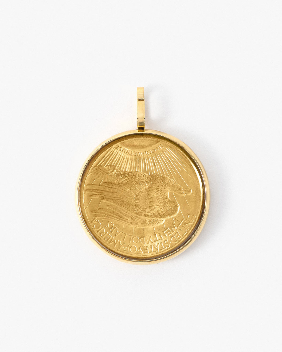 Pilla Saint-Gaudens Double Eagle Pearl Necklace, Diamond Connector