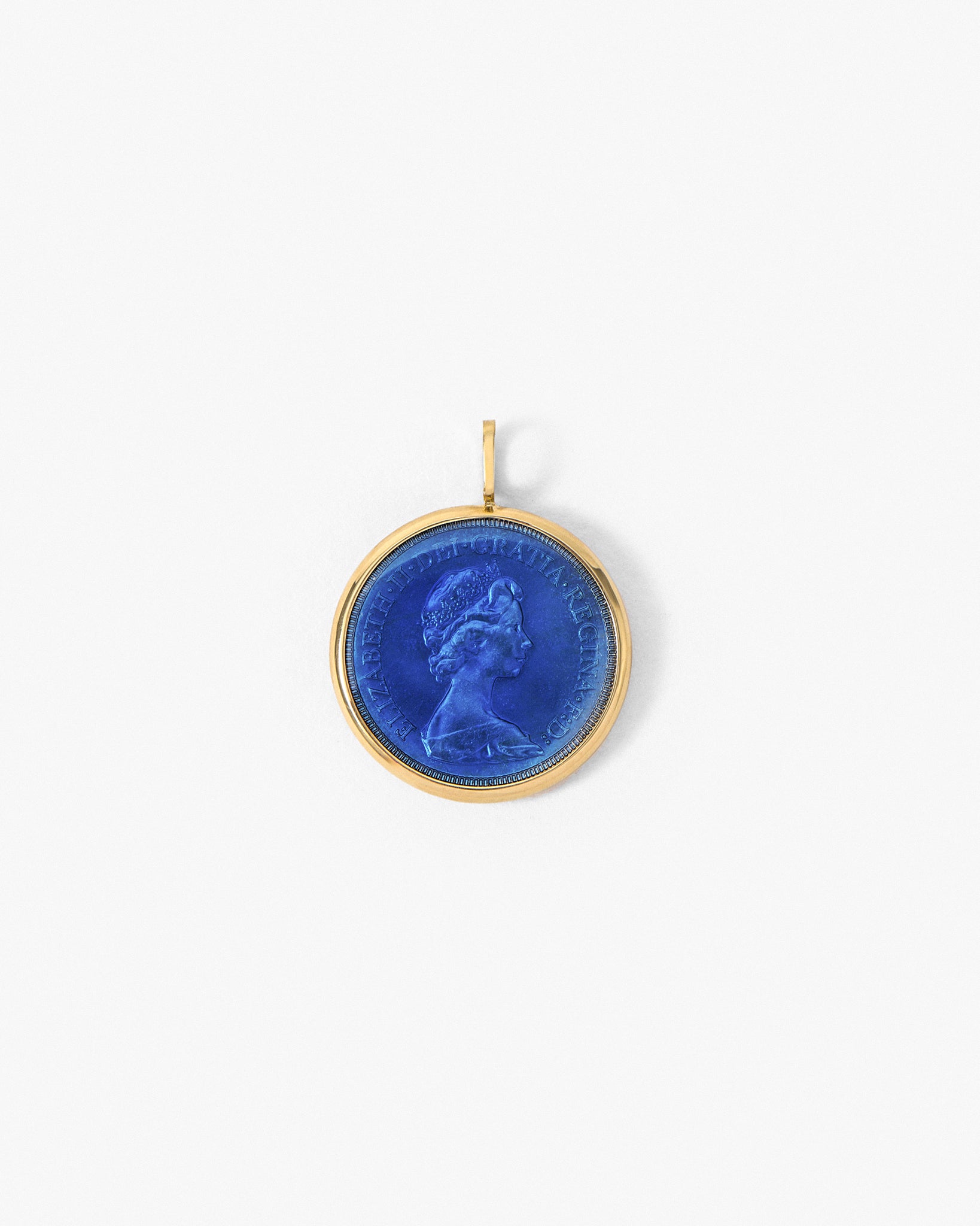 Fresca Medal in blue enamel