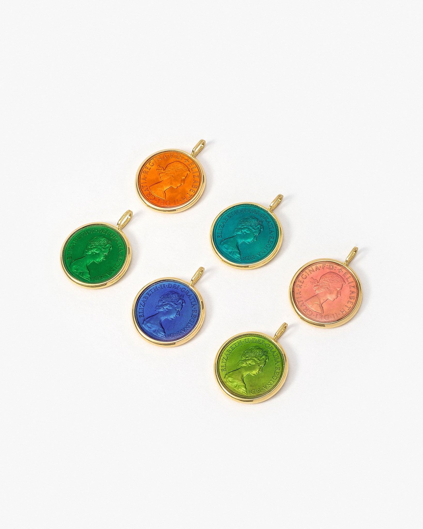 Fresca Medal in blue enamel