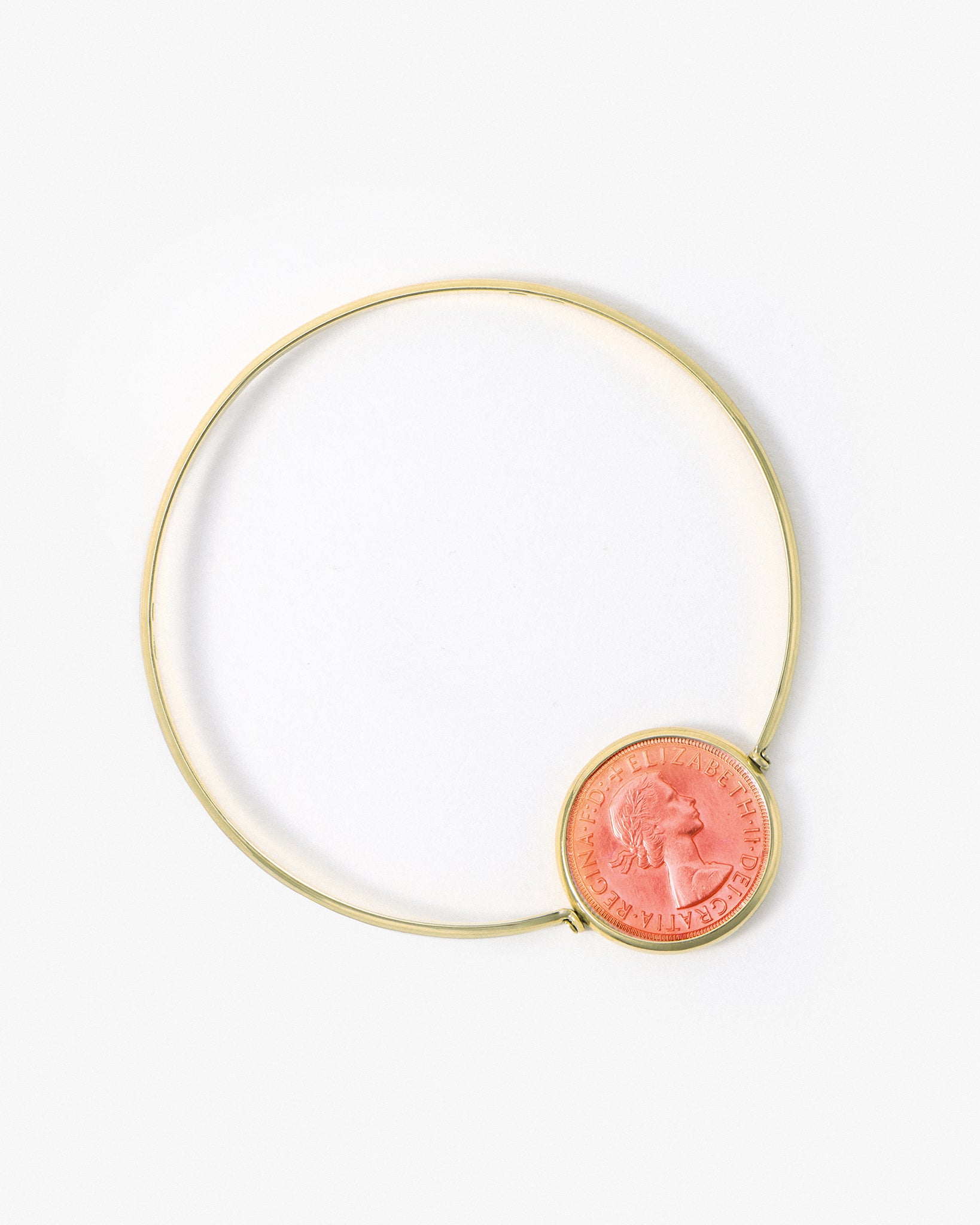 Fresca Bangle in 18K Yellow Gold