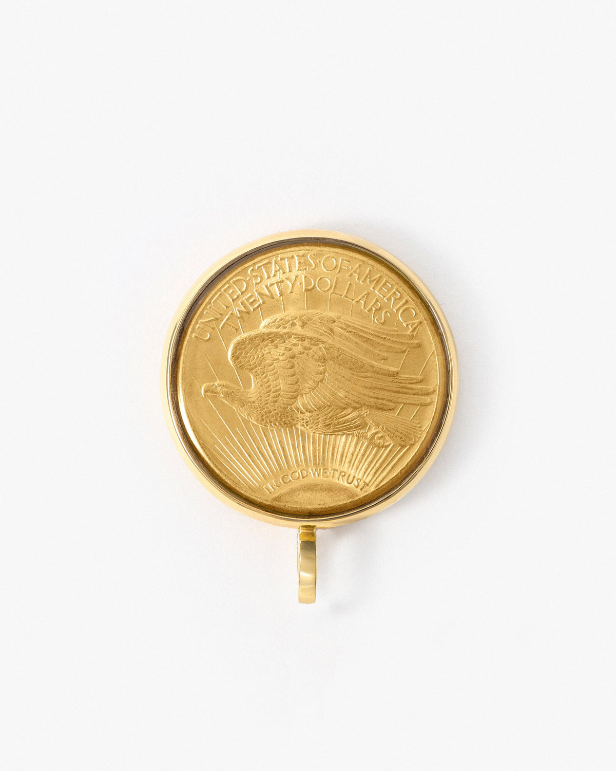 Pilla Saint-Gaudens Double Eagle Pearl Necklace, Diamond Connector