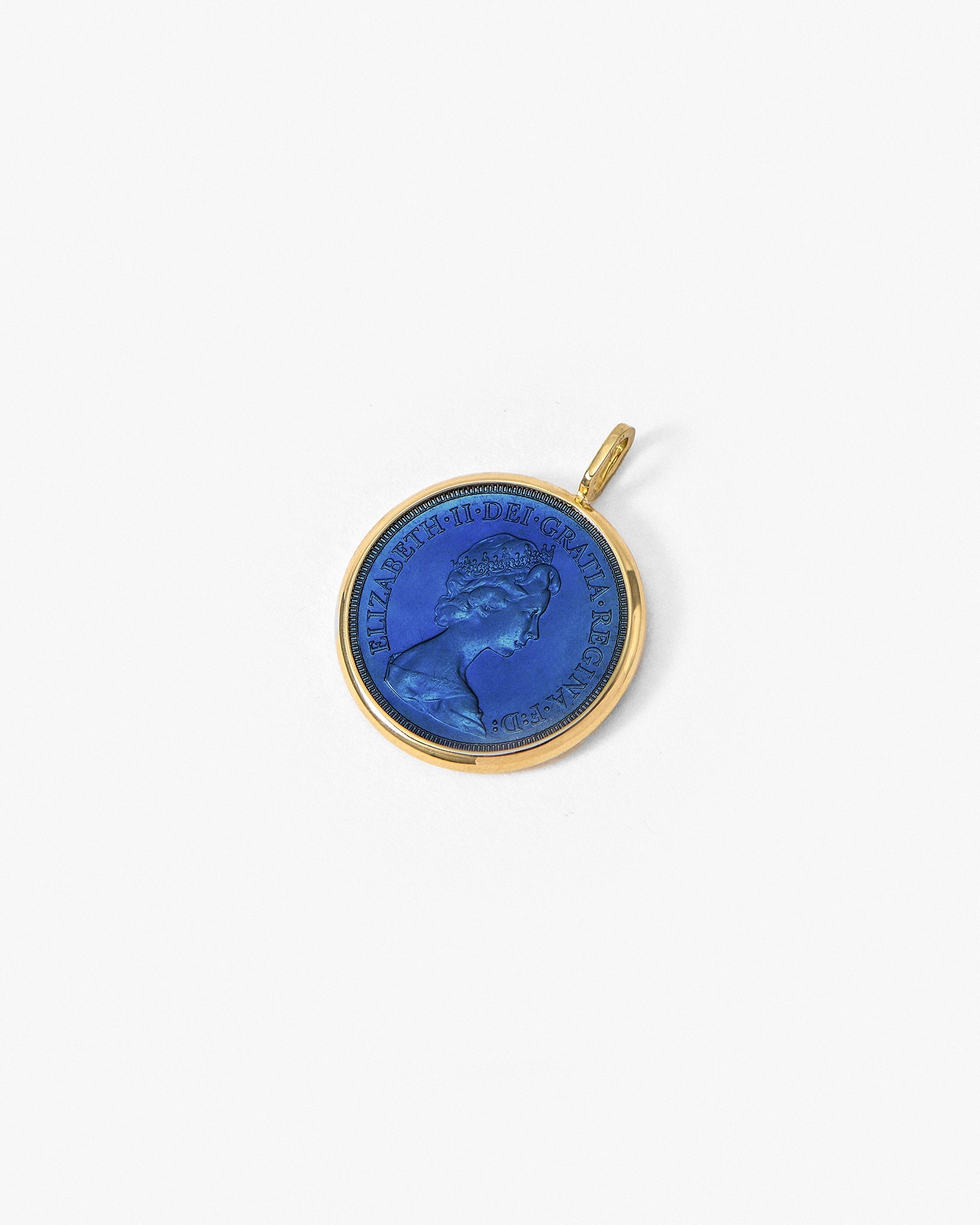 Fresca Medal in blue enamel