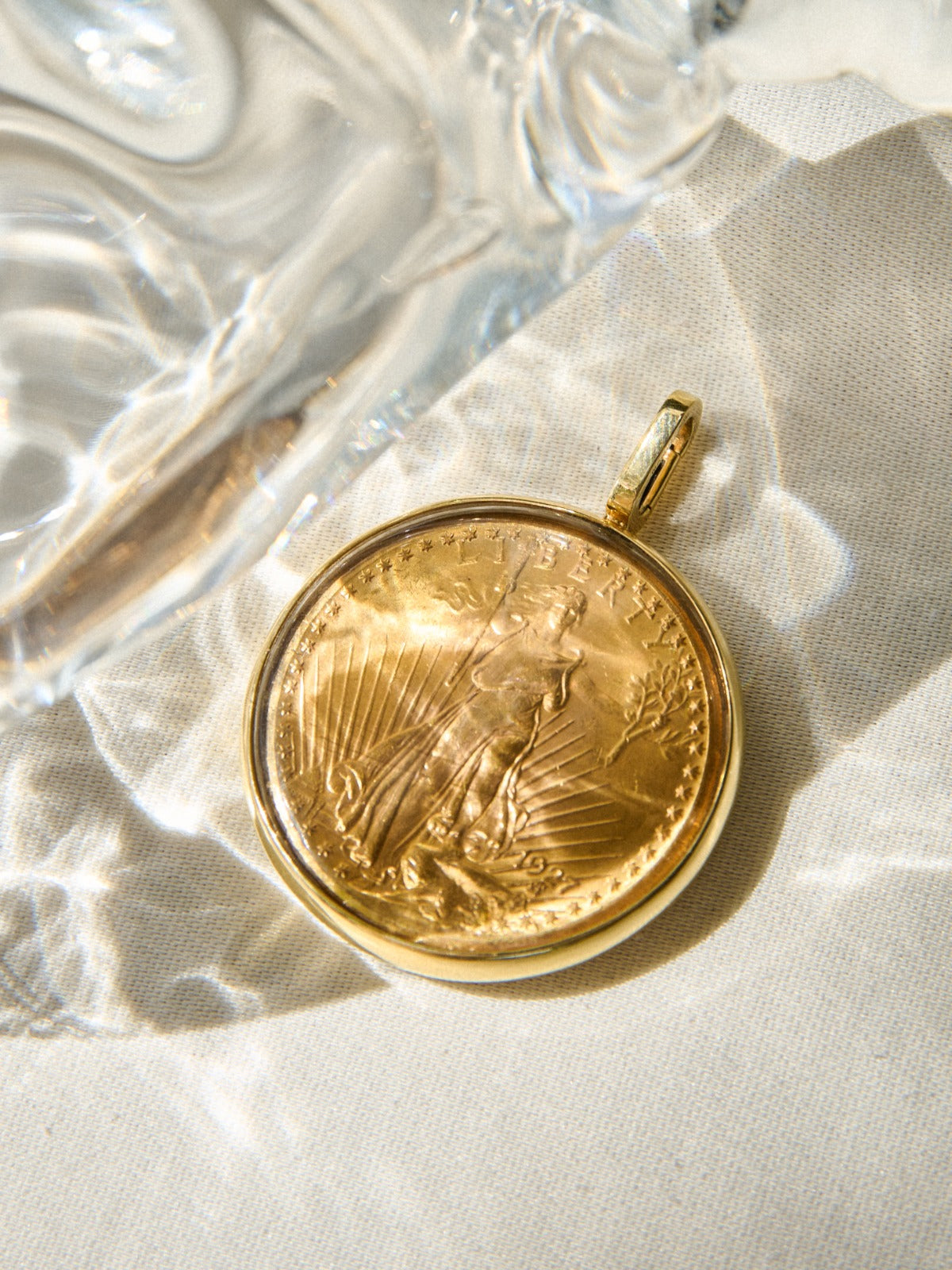 Pilla Medal with Saint-Gaudens Double Eagle