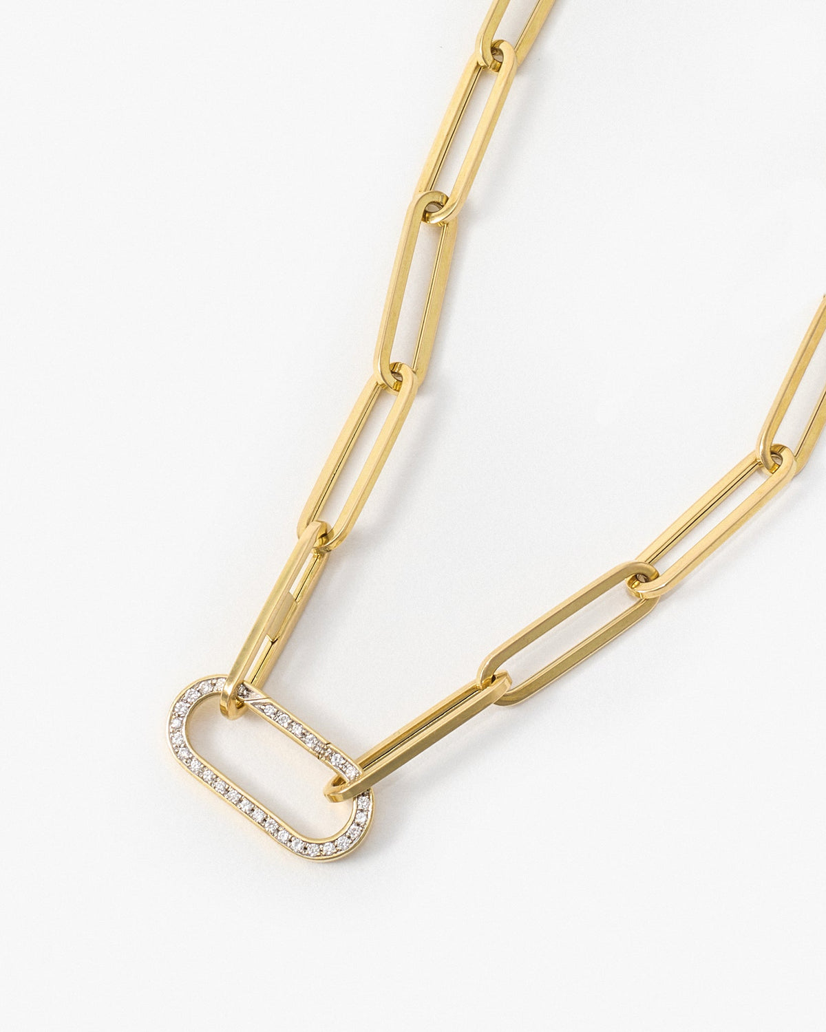 Pilla Queen Victoria Sovereign Chain Necklace, Diamond Connector